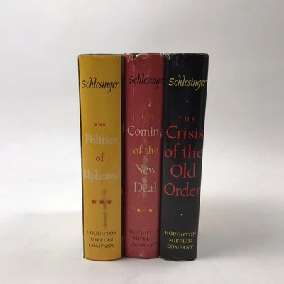 The Age of Roosevelt Arthur M Schlesinger Jr Complete Set of 3 Politics Economy - Image 1 of 4