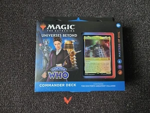 Magic The Gathering - Doctor Who - Masters of Evil Commander Deck | New & Sealed - Picture 1 of 3