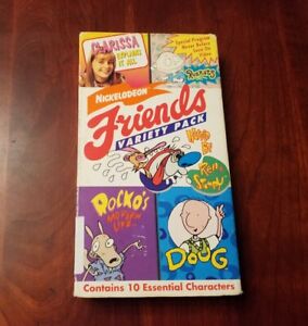 Nickelodeon Friends Variety Pack Hosted by Ren & Stimpy Rockos Doug Clarissa