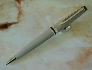 EXCEPTIONNEL STYLO BILLE WATERMAN EXPERT marron-gris glacé NEUF DE STOCK - Imagen 1 de 6