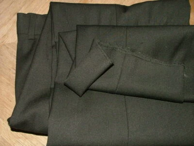 NUEVO PANTALÓN DE VESTIR WT BACHRACH TALLA 32 X 39 POLIÉSTER VISCOSA NEGRO SÓLIDO #260 Foto 1 de 4