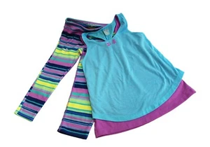 Under Armor Heat Gear Girl's Leggings and Tank Set Size Youth Medium - Picture 1 of 3