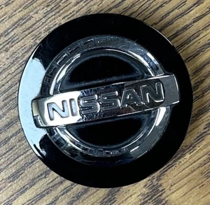 2 1/8" Nissan 370Z, Altima, GT-R, Juke Black Center Cap #40342-BR01A-B1 - Picture 1 of 1