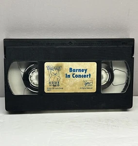 Barney & Friends In Concert VHS 1991 Video Tape Only VTG 90s PBS Kids TV Show - Picture 1 of 9