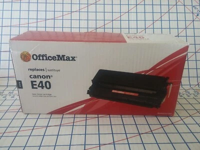 NOS Office Max E40 1491A002AA Remanufactured Laser Toner Cartridge - Изображение 1 из 4