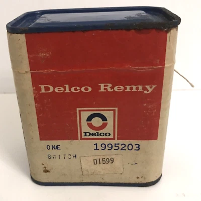 NOS OEM Delco D-1599 Headlight Switch GM 1995203 Buick Oldsmobile 1964 - 1977 - Изображение 1 из 4