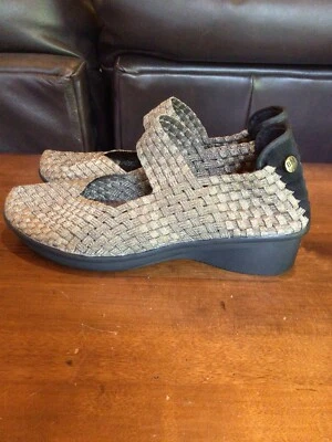 BM BERNIE MEV CLEOPATRA ПЛАТФОРМА НА ТАНКЕТКЕ Мэри Джейн металлический размер 39 (8,5) бронза - Изображение 1 из 4