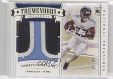 2020 Panini National Treasures Tremendous Rookies /99 Darrynton Evans Rookie RC