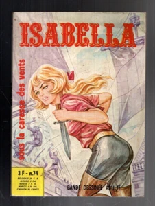 ELVIFRANCE. Isabella 74. Sous la caresse des vents. 1975. BD sexy pour ADULTE - Imagen 1 de 1