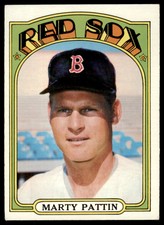 1972 Topps Marty Pattin  VG-EX Boston Red Sox #144