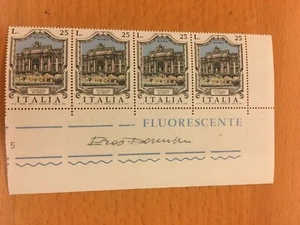 Blocco di francobolli firmato da Eros Donnini - Imagen 1 de 1