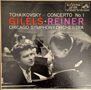 Tchaikovsky Piano Concerto No. 1/ Reiner, Gilels / Plum Shaded Dog, Mono - Bild 1 von 3