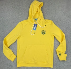 Sudadera con Capucha Prince Pickleball Para Hombre Pequeña Amarilla Pullover Logo Bolsillos Nueva con Etiquetas - Imagen 1 de 15