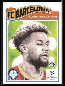 2021 Topps Living UEFA Champions League Konrad De la Fuente #300 Rookie NM-MT - Bild 1 von 2