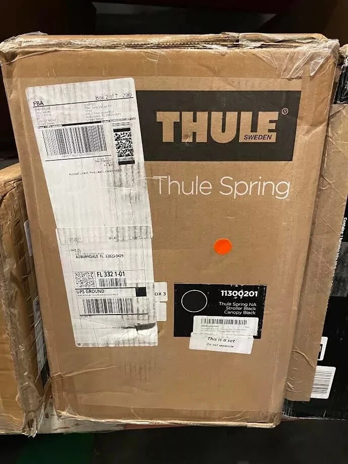 Cochecito compacto Thule Spring, negro medianoche, NUEVO en caja - 11300201 Foto 1 de 1