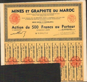 Mines & Graphite du MAROC (G) - Bild 1 von 1