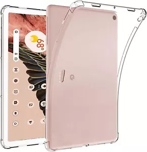 For Google Pixel Tablet 2023 Clear Case Ultra-Thin Lightweight Soft TPU Cover - Picture 1 of 7