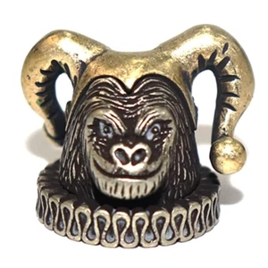 Monkey Joker Knife Bead EDC Keyring Lanyard Pendant DIY 550 Paracord Accessories - Picture 1 of 6