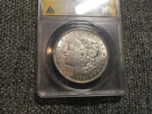 1921 D Morgan SILVER Dollar $1 - VAM-1l2 ANACS AU55 - Picture 1 of 3