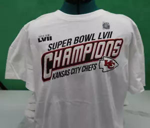 Super Bowl LVII Kansas City Chiefs Herren T-Shirt Größe Large | Farbe: Rot/Weiß - Bild 1 von 3