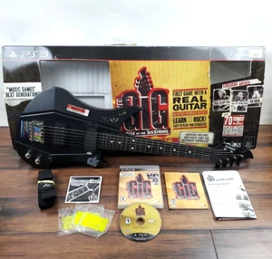 2010 Sony Playstation 3 PS3 Power Gig Guitar & Game Bundle Tested - Imagen 1 de 12