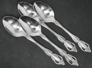 Oneida Raphael Distinction Deluxe HH Edelstahl Teelöffel 4er Set. 6" lang - Bild 1 von 1