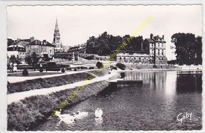 Cpsm 22800 Quintin Estanque Castillo & Campanario la Iglesia Edit Artaud - Bild 1 von 2