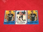 Kevin Durant Warriors Now Nets 2017-18 Donruss Insert Lot Of 3 Cards (K-1888)