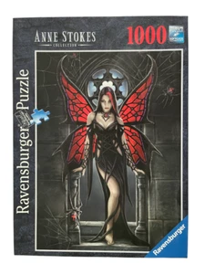 Ravensburger Puzzle 1000 Pezzi Collezione Anne Stokes Fantasy Gothic Butterfly - Foto 1 di 6