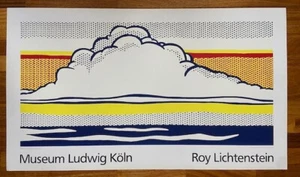 Roy Lichtenstein (after) Kunstposter Museum Ludwig 80er Jahre - Bild 1 von 6