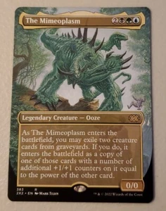 Mtg The Mimeoplasm 2X2 383 Borderless Near Mint - Picture 1 of 2