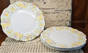 222 Fifth "Sydney" Frühling Ostern Blumen Essteller 10" 4er Set - Bild 1 von 6