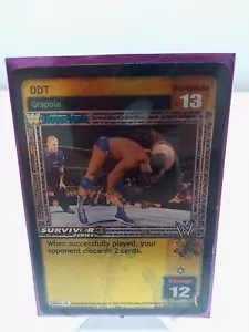 WWE RAW DEAL CCG DDT SS3 Throwback (TB) Foil v16 See Pics NM/LP - Picture 1 of 5