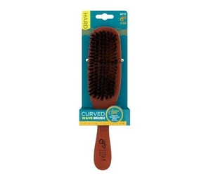Titan Curved Wave Brush for Men Women Hard Bristles All Purpose Brush for Waves - Picture 1 of 3