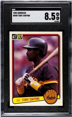 Donruss 1983 - Tony Gwynn #598 (RC) Foto 1 de 2