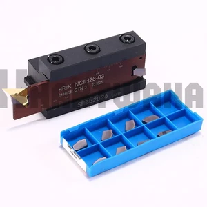 Indexable Cut-Off Holder SPB263 NCIH26-03 Carbide Inserts SP300 10PCS - Picture 1 of 8