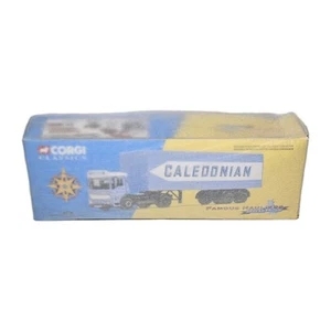 Corgi 21302 AEC Box Trailer Road Services Caledonian 1:50 Factory Wrapped boxed - Picture 1 of 8