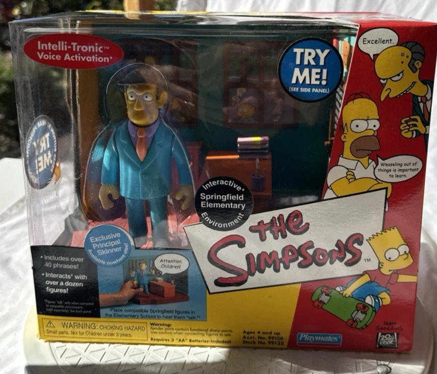 LOS SIMPSON INTERACTIVO SPRINGFIELD ELEMENTARY ENVIRONMENT SKINNER Nuevo (34A) Foto 1 de 4