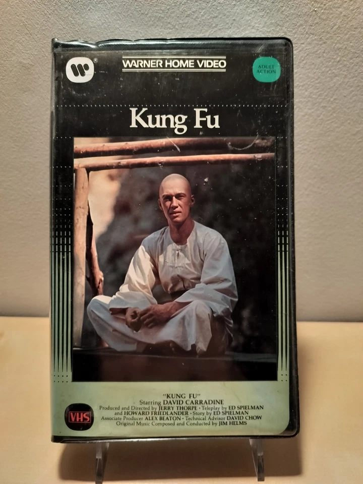 Kung Fu VHS, Clamshell Case Warner Bros Home Video, David Carradine - Image 1 of 3