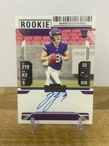 Boleto de novato Panini NFL Contenders JJ J.J. McCarthy 2024 en tarjeta variación automática - Imagen 1 de 2