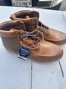 New Steve Madden Mens Chukka Boots P-Bleekr Cogna Sz. 13Lace Up Ortholite NICE! - Picture 1 of 9