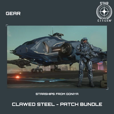 STAR CITIZEN - GEARS - CLAWED STEEL - PATCH BUNDLE (LIMITED ITEM) - Image 1 of 2