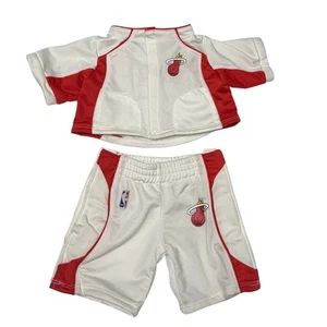 BUILD A BEAR Workshop Outfit - NBA Miami Heat Basketball Trainingsanzug Uniform  - Bild 1 von 3