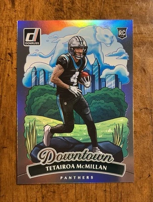 Хит чехол 2025 Donruss Football Tetairoa McMillan дебютант Downtown Panthers SSP - Изображение 1 из 4