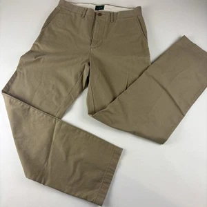 J.CREW Classic Relaxed Chino Pant Mens 29x32 Beige Heavy Cotton Twill BE611 - Picture 1 of 13