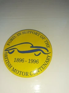 Insignia de colección British Motor Centenary apoyada por Ford - Imagen 1 de 2