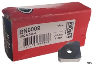 NOGA BN9009 Sbavatrice da Taglio Doppio Bordo N90 K LAMA - Foto 1 di 7