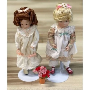 Muñecas de porcelana para dos niñas The Ashton-Drake Galleries #93854 - Imagen 1 de 9