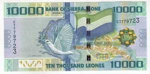 Sierra Leone, 10000 Leones, Ausgabe 2010, P33, UNC - Bild 1 von 2