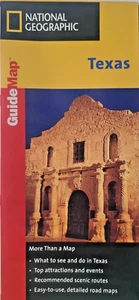 Mapa guía laminado del estado de Texas de National Geographic - Imagen 1 de 18
